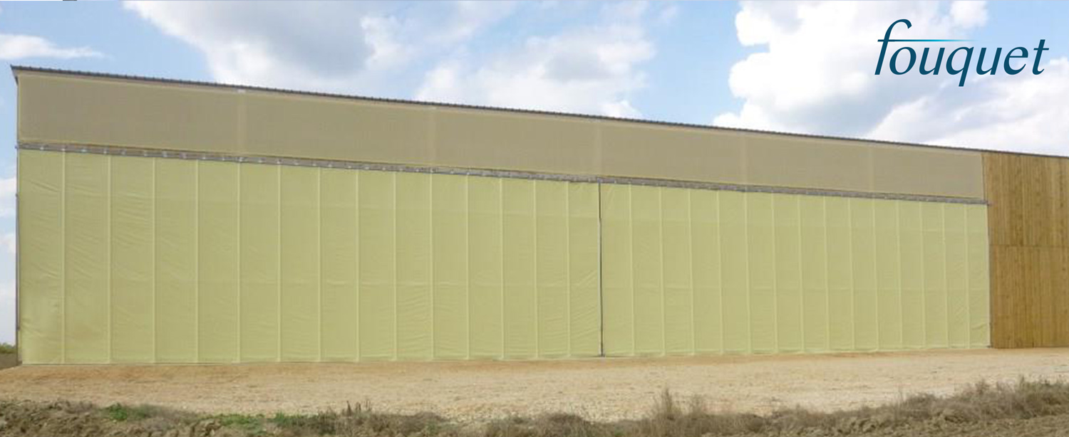 Filet Brise Vent pour bâtiment agricole, stabulation Agro Direct